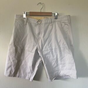 Levi's Tan Flat Front Shorts Casual Style